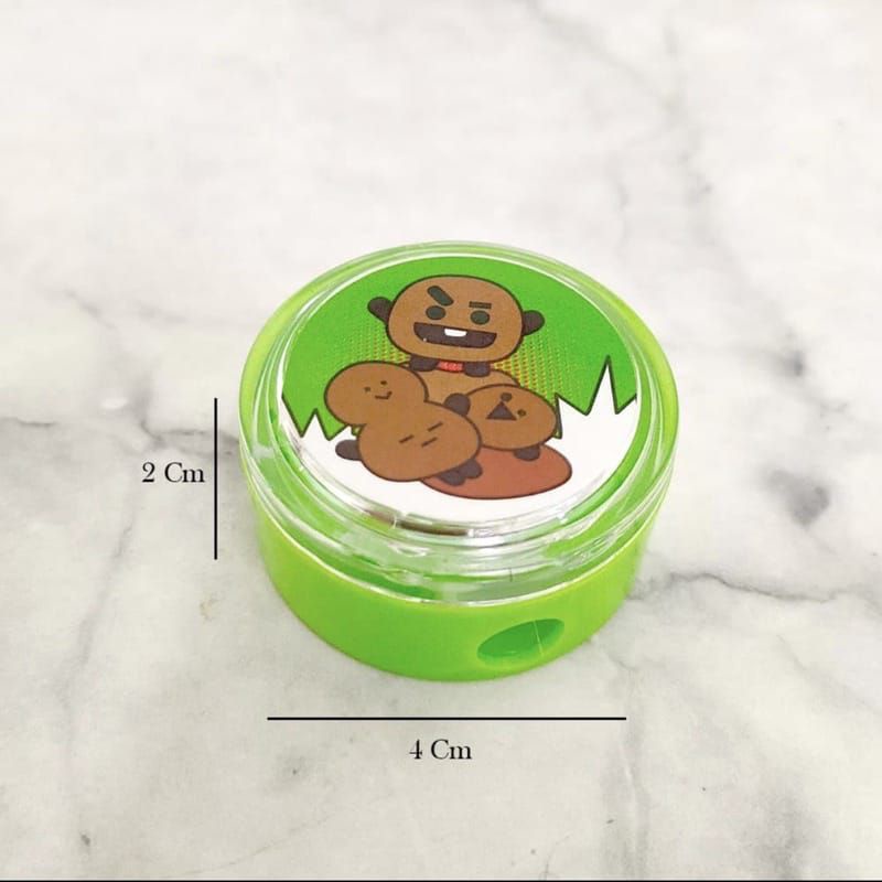 

RAUTAN BT21 BTS BULAT | RAUTAN PENSIL LUCU | RAUTAN KARAKTER | SERUTAN OROTAN PENCIL