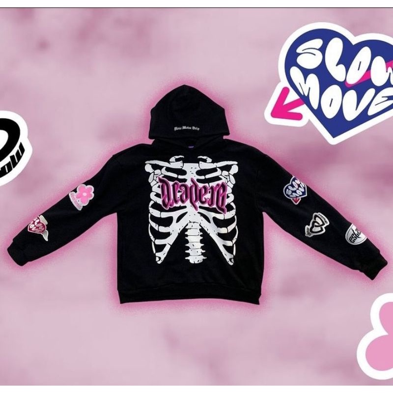 Drip Experiments Hoodie x Slowmove 'DEADEYE'