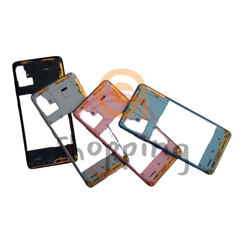 TULANG TENGAH BEZEL - BAZEL SAMSUNG GALAXY A51 SM-A515F RANGKA TUTUP MESIN MIDDLE FRAME