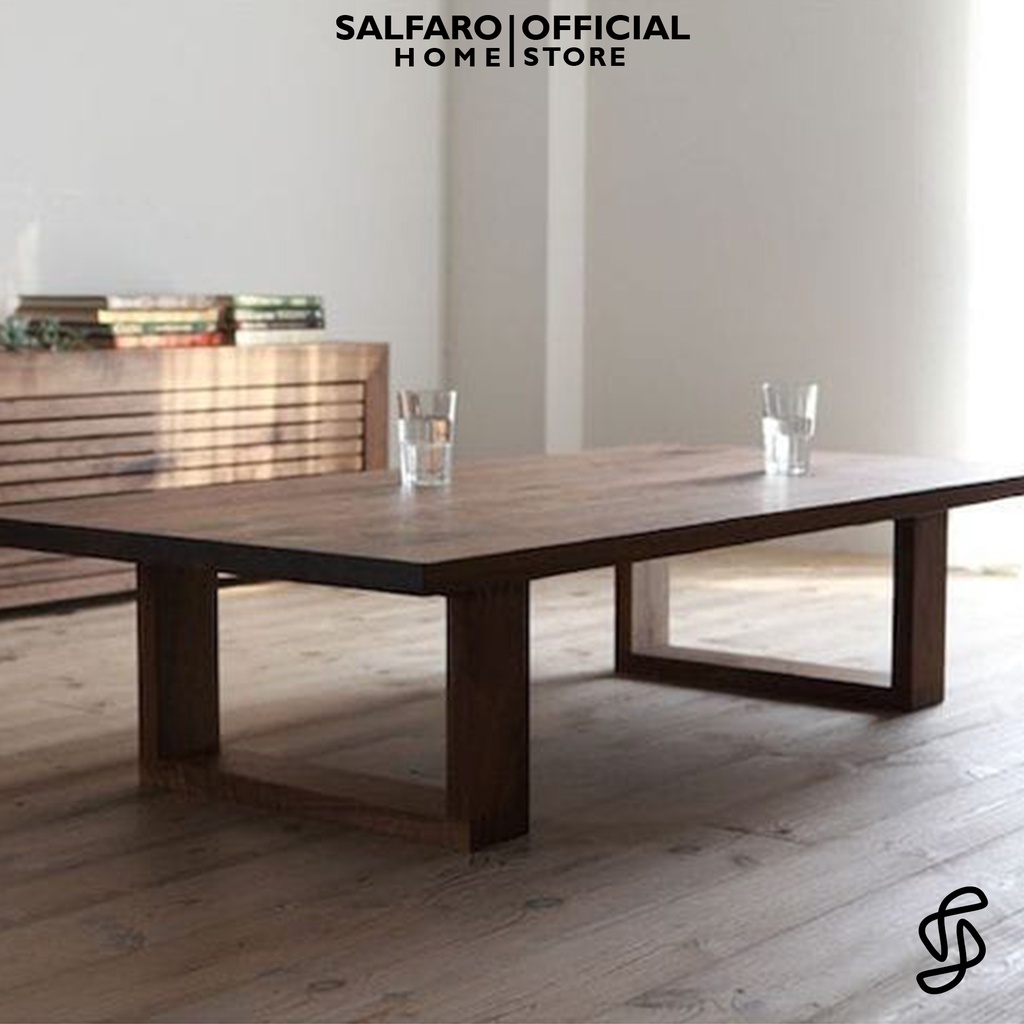 Jual meja ruang tamu minimalis modern estetik aesthetic multifungsi