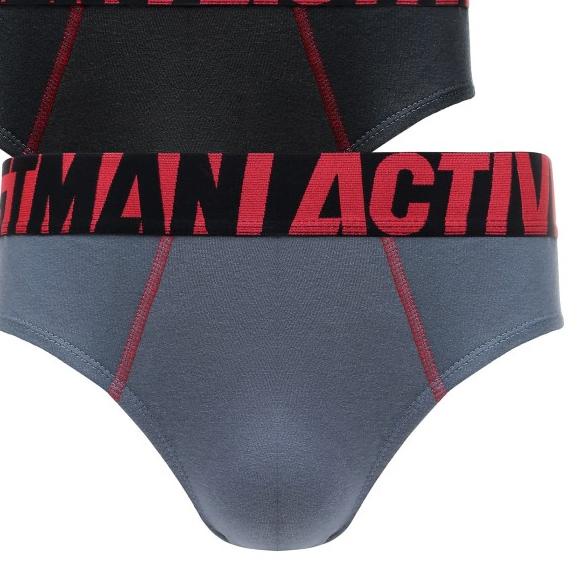 GT MAN - MINI BRIEF - GTKB05 - 2PCS MULTICOLOUR - L