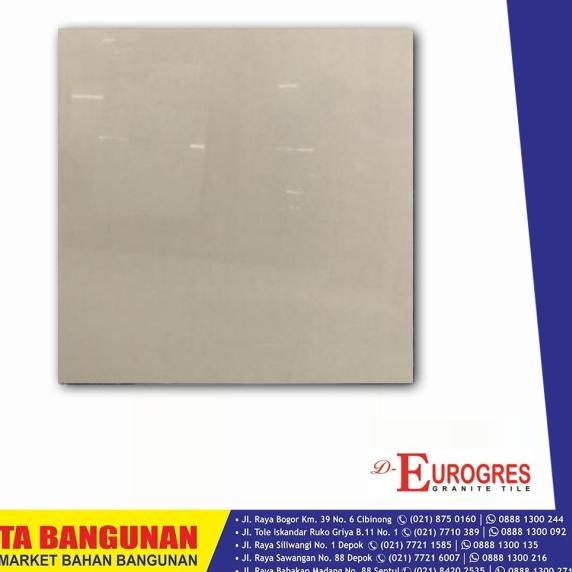 D-EUROGRES GRANITE 60 X 60 CM CREME MARBEL/ GRANIT LANTAI KW1 1,44 M2