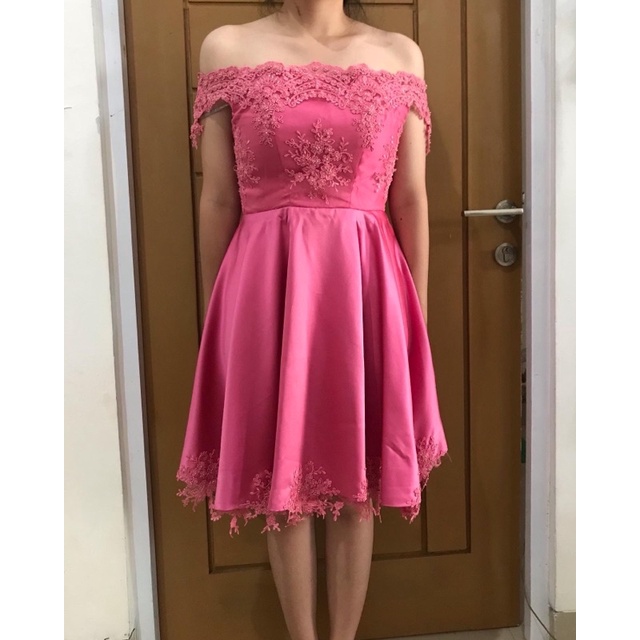 dress sabrina (jahitan tukang jahit)