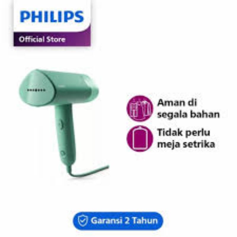 SETRIKA PHILIPS HANDHELD GARMENT STEAMER STH3010 / STH 3010 SETRIKA UAP GENGGAM ORIGINAL GARANSI RESMI