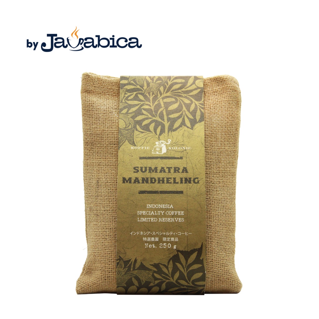 

Koffie Kolonie Javabica - Sumatra Mandheling (250 Gr)