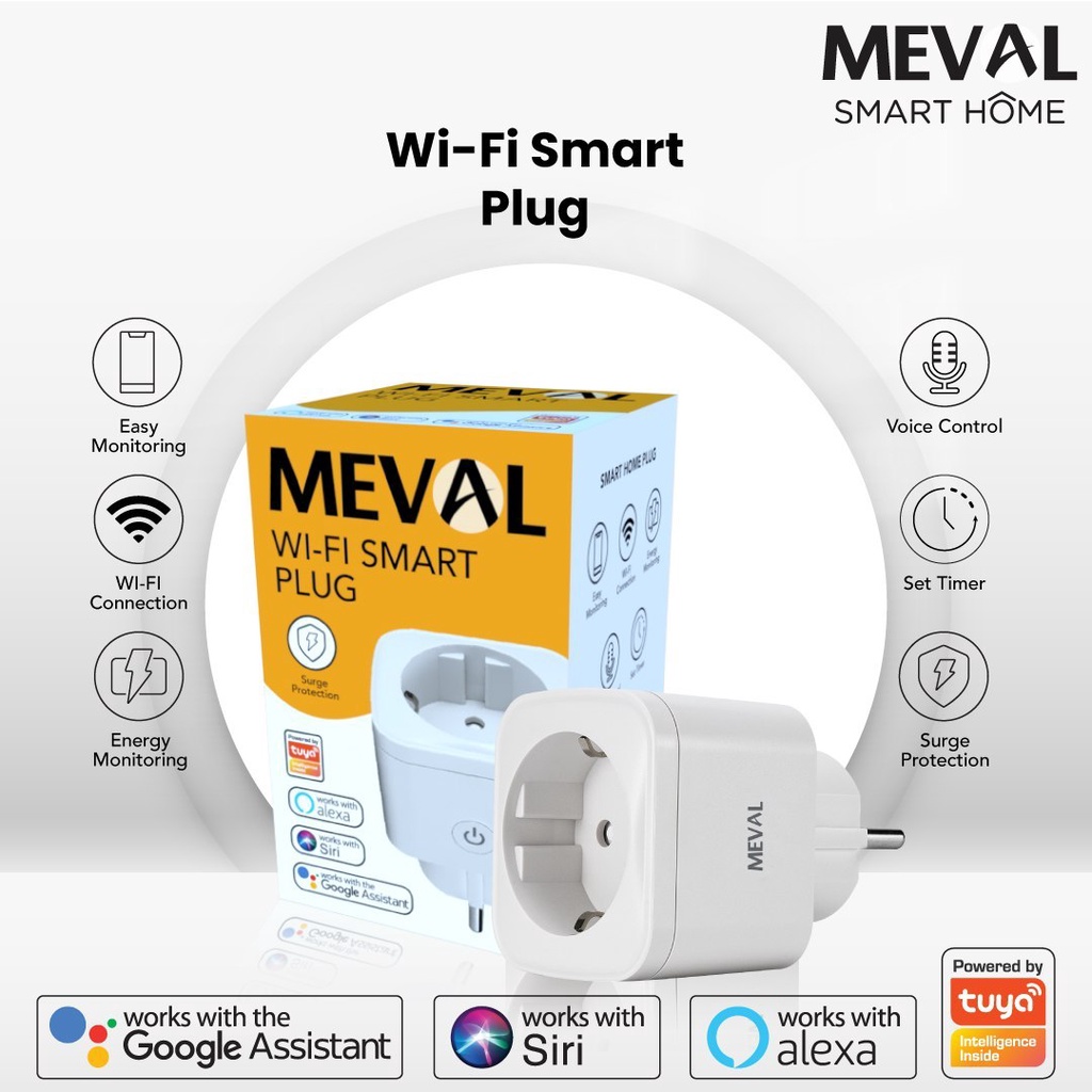 Meval Smart Plug Wifi 16A