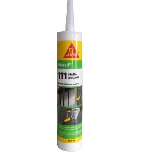 

Sika Sikasil 111 Netral 300 ml sikasil AP sealant silicone 300ml CLEAR