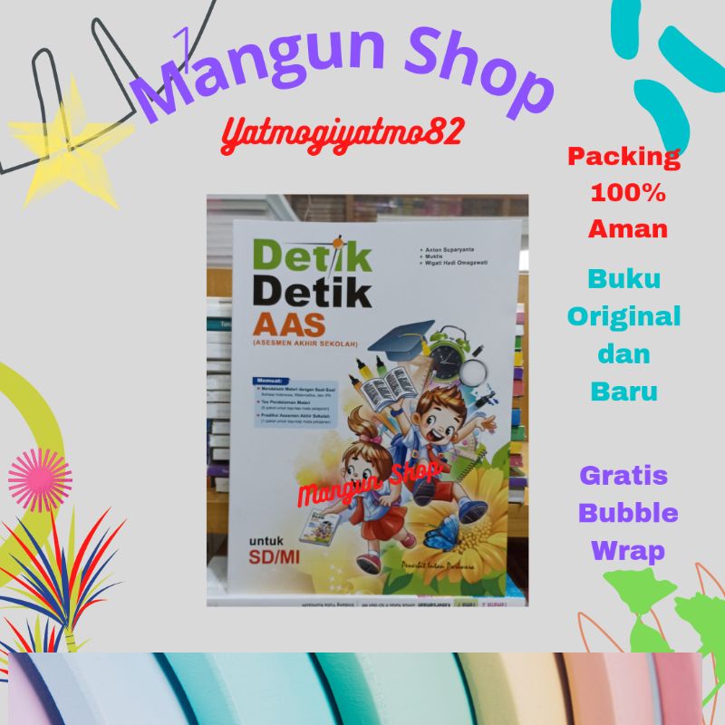 Buku Detik-detik AAS ( Asesmen Akhir Sekolah) SD/Mi
