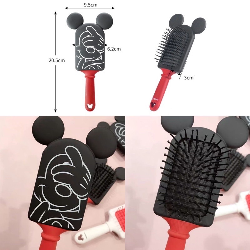 mickey Minnie hair combs sisir karakter mickey Minnie