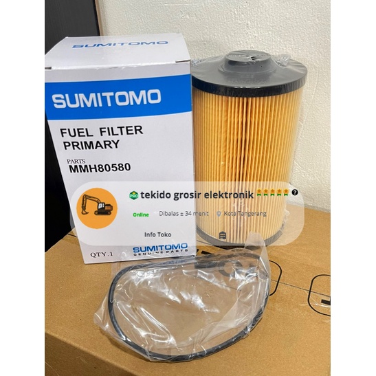 FILTER SOLAR SUMITOMO SH210-5 SH210-6 MMH80580 KHH12030