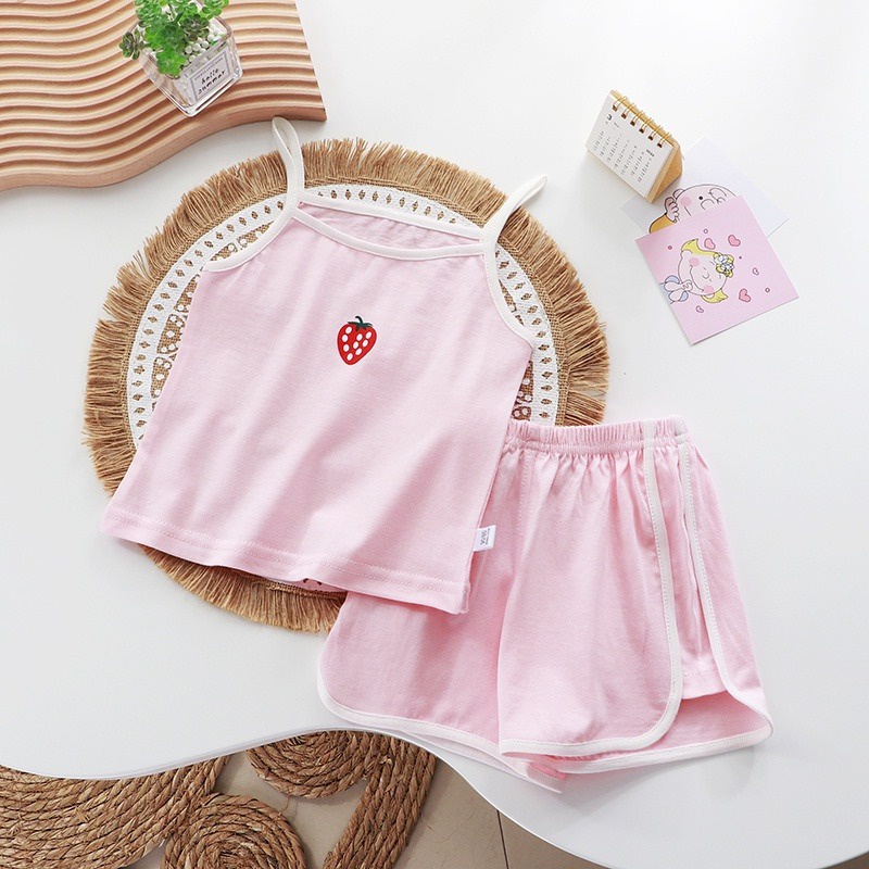 BEE - Set Anak Tanktop / Setelan Anak Perempuan Baju Anak Santai