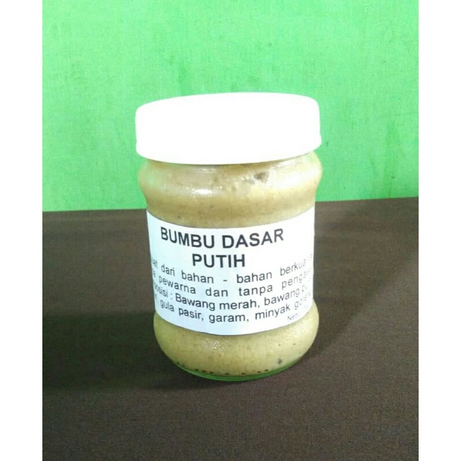 

Bumbu dasar masakan putih