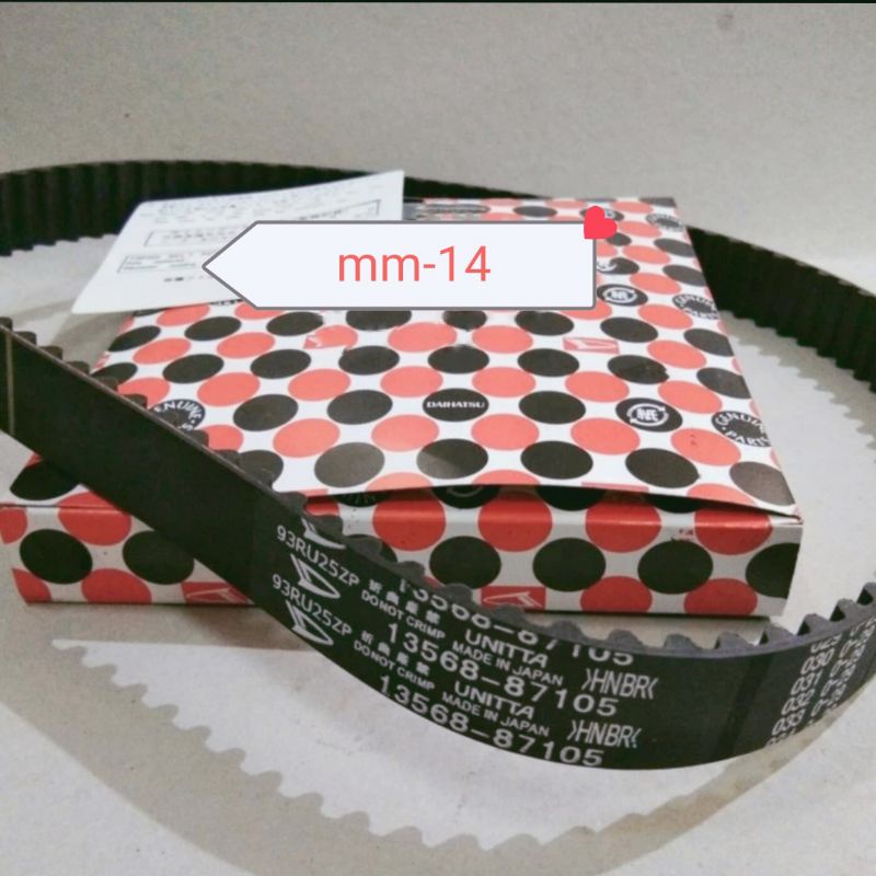 SABUK TIMING BELT ESPASS ZEBRA S89 ESPASS S91 CLASSY 1.3CC 1300CC ORI