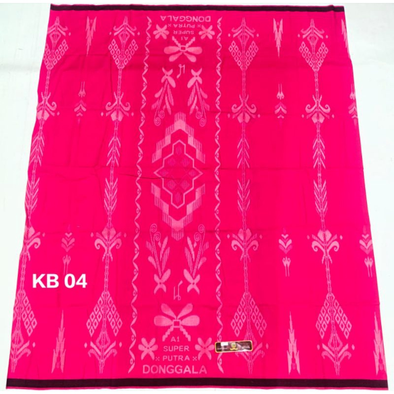 Sarung PUTRA DONGGALA A1 Motif New Kembang