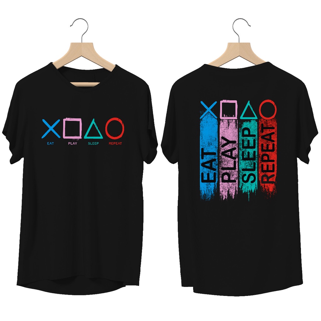 Kaos murah Kaos distro murah baju  distro pria t-shirt murah combed30s eat play