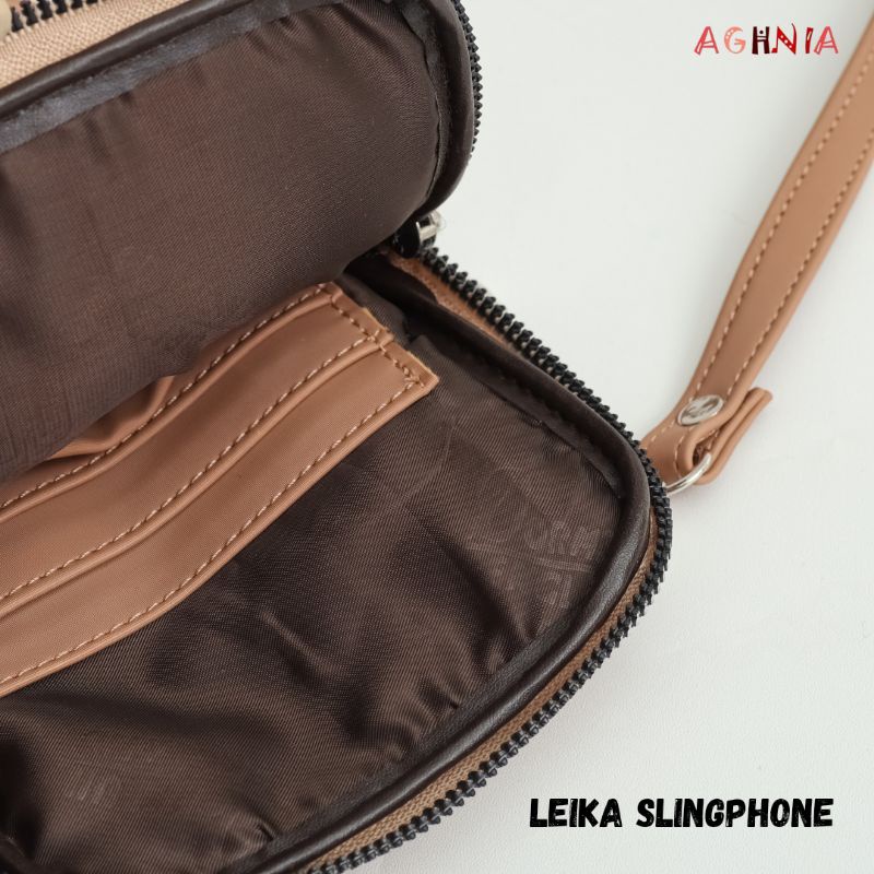 SLINGPHONE LEIKA CHOCOLY BY AGHNIA TAS HP WANITA