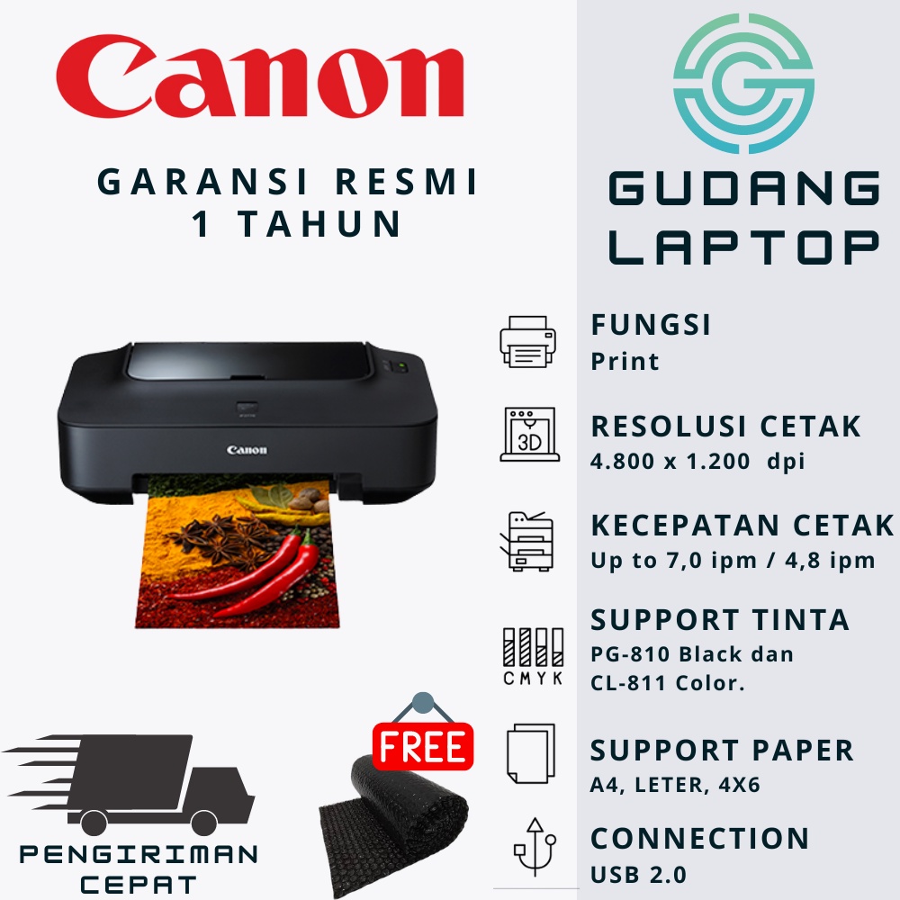 PRINTER CANON Pixma iP2770 Printer