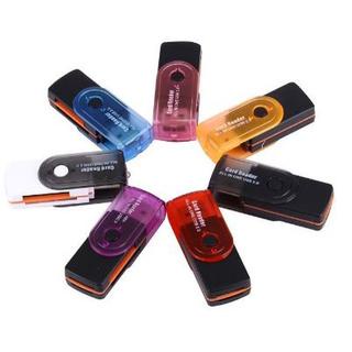 Card Reader Micro Usb MULTI ALL IN ONE 4 SLOT USB 2.0 4in1 Model Putar Serbaguna Murah Unik Bermanfaat [MF]