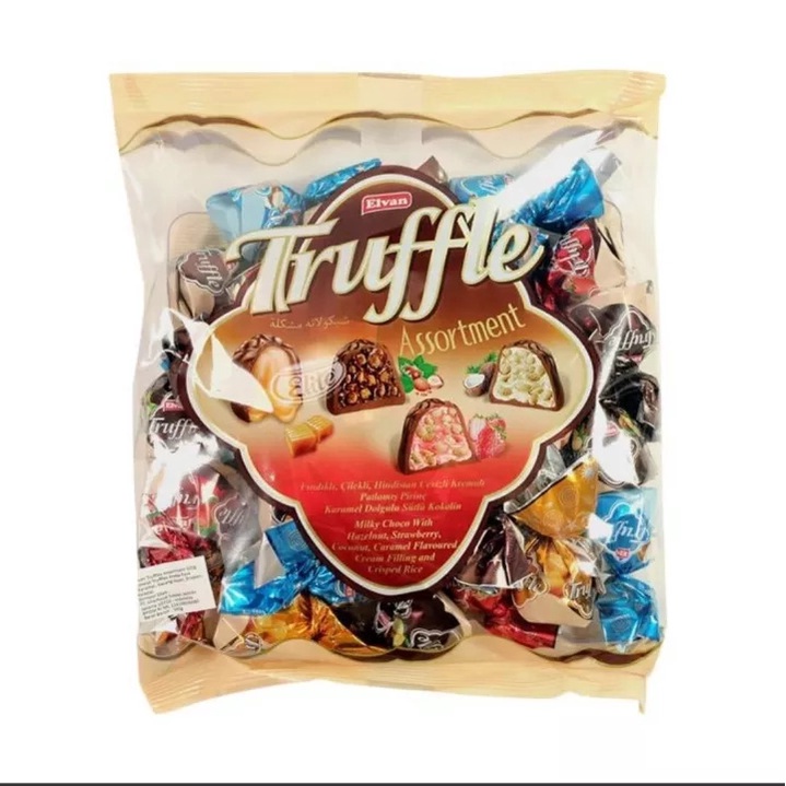 

Coklat Elvan Truffle 400 gr Hazelnut / Caramel / Coconut / Assortment