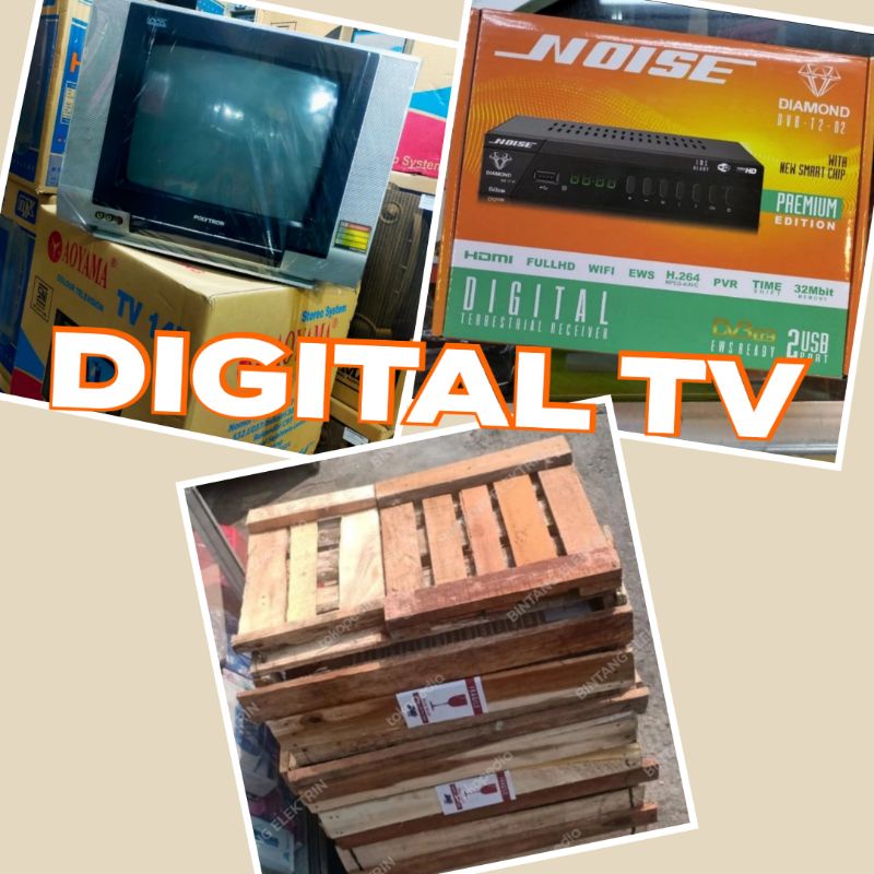 DIGITAL TV POLYTRON TABUNG 14 IN TABUNG MINIMAX