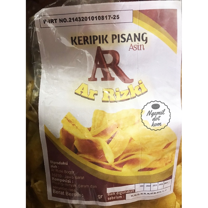 

Classica2106 Keripik Pisang Asin 250Gr / Keripik Pisang Gurih / Keripik Pisang Renyah
