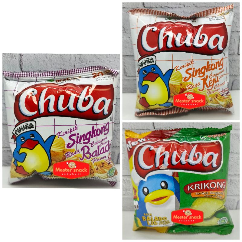 Chuba Keripik Singkong (1 pack isi 20 pcs)