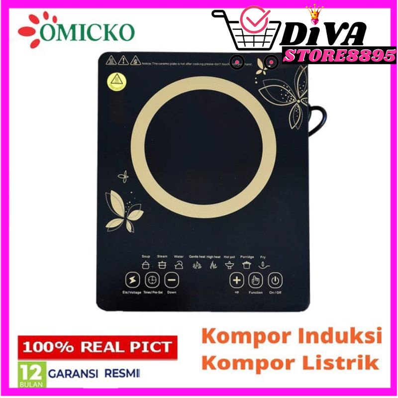 KOMPOR LISTRIK INDUKSI OMICKO BISA COD/KOMPOR INDUKSI OMICKO 060