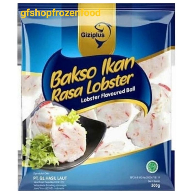 Giziplus Bakso Ikan Lobster 500g / Frozen Food