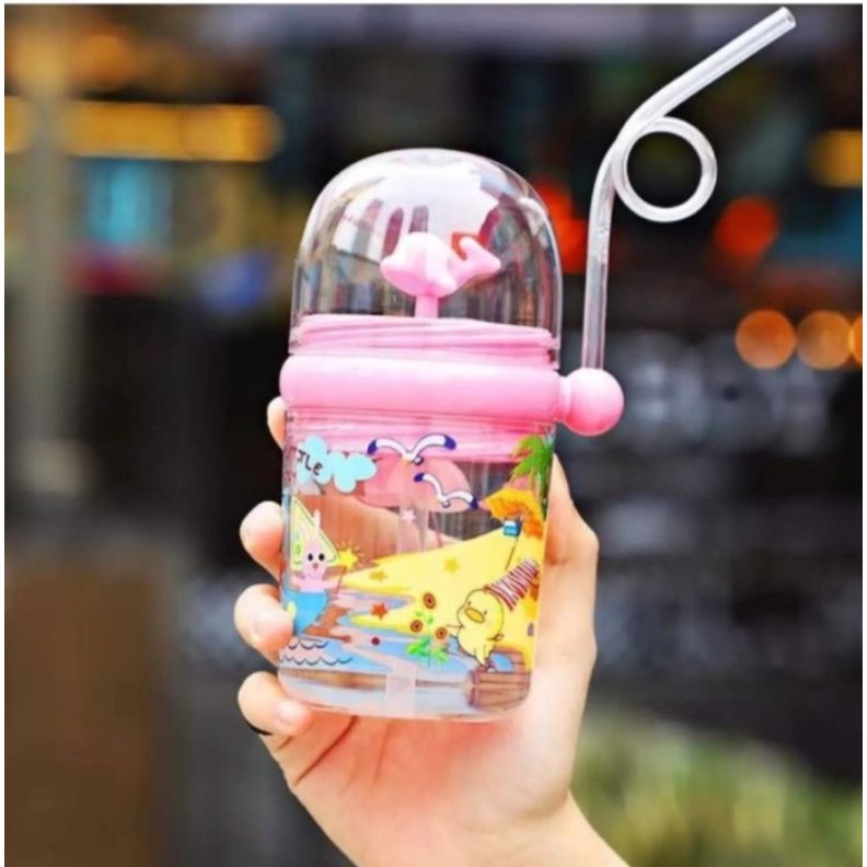 [COD] BOTOL AIR MANCUR LUMBA LUMBA TALI - BOTOL MINUM CHILDREN DOLPHIN