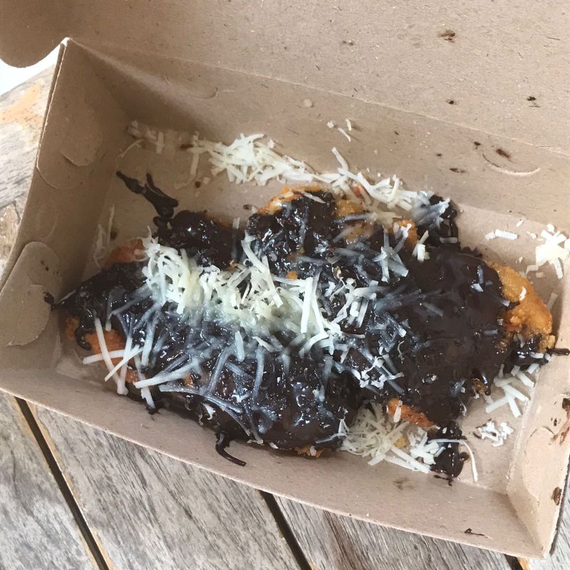 pisang goreng crispy coklat keju