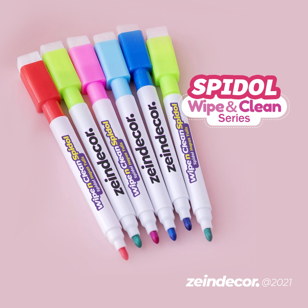 

Spidol wipe and clean spidol hapus tulis zeindecor