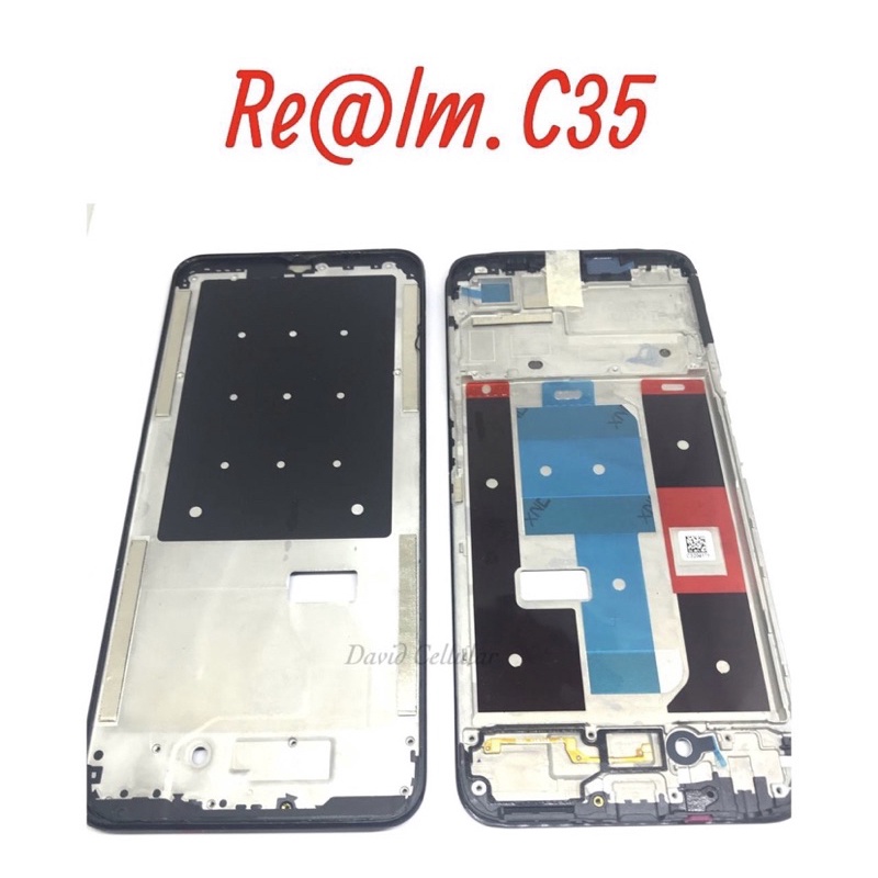 Frame Lcd tulang tengah tatakan Lcd Realme C35 Frame Tatakan Lcd Realme C35