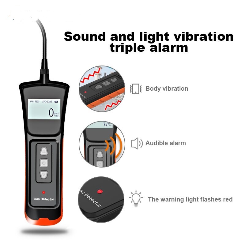 AKN88 - ADKORS EX Gas Leak Detector - Alat Deteksi Kebocoran Gas Portable