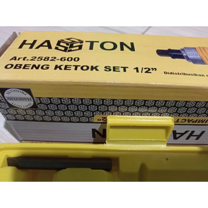 HASSTON PROHEX 2582-600Impact Driver Set 1/2&quot; - Obeng Ketok Set 1/2&quot;FITUR