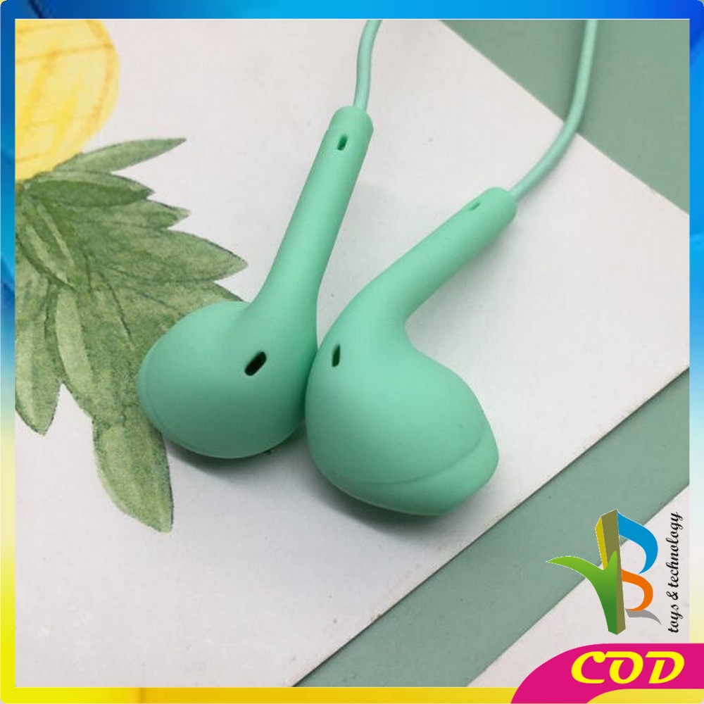 RB-C394 Headset Macaron Matte Color U19 Hifi / Handsfree Mate Colorfull Earphone Hifi Extra Bass / Hansfree Stereo U19 Warna Warni