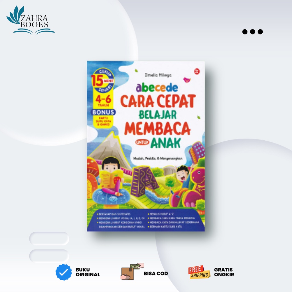 Jual Buku Abecede Cara Cepat Belajar Membaca Untuk Anak - Ilmelia ...