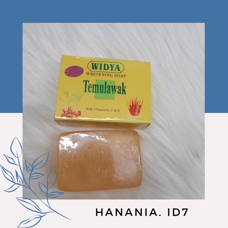 SABUN TEMULAWAK WIDYA BERHOLOGRAM ORIGINAL / SABUN TEMULAWAK WHITENING SOAP