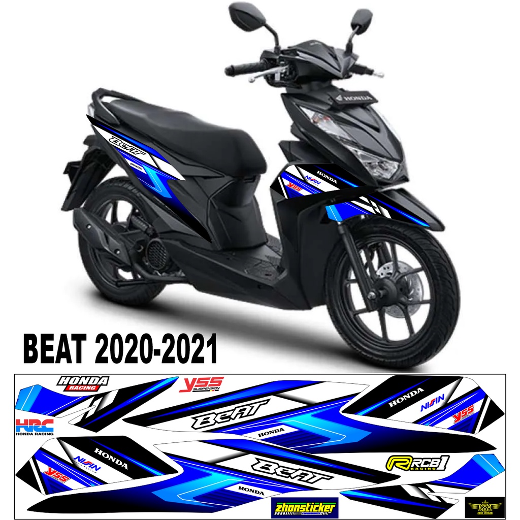 STRIPING BEAT NEW DELUX VARIASI SIMPEL STRIPING VARIASI BEAT TERBARU STIKER BEAT 2022 VARIASI STYLE