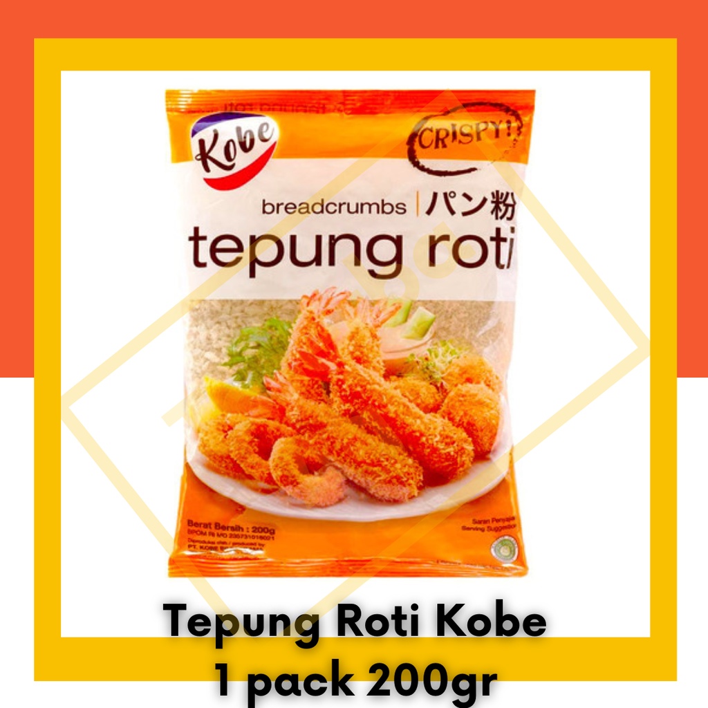 Tepung Roti Kobe 200gr Panir Putih Goreng 1 pack