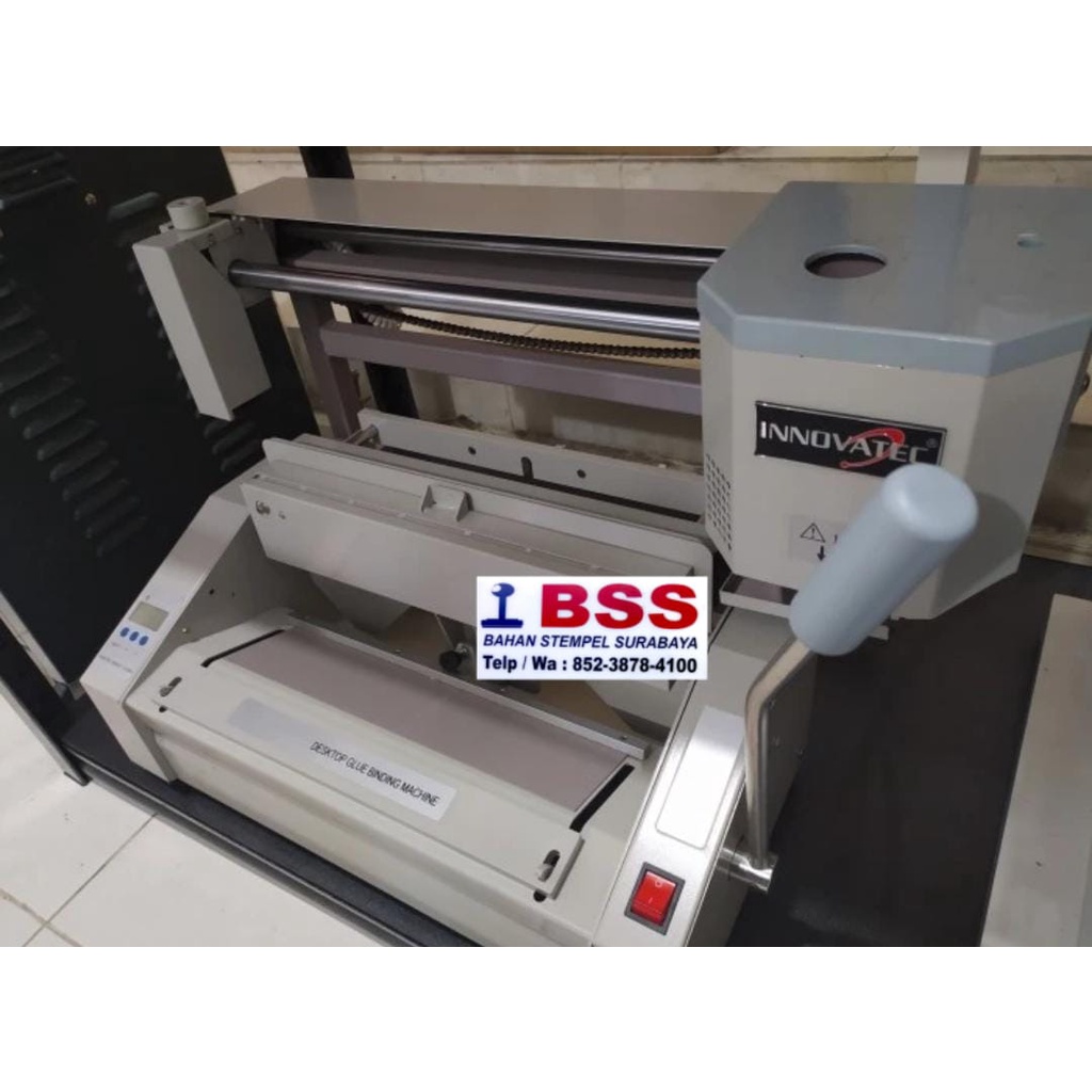 

mesin jilid buku semi manual folio (F4) - mesin jilid buku