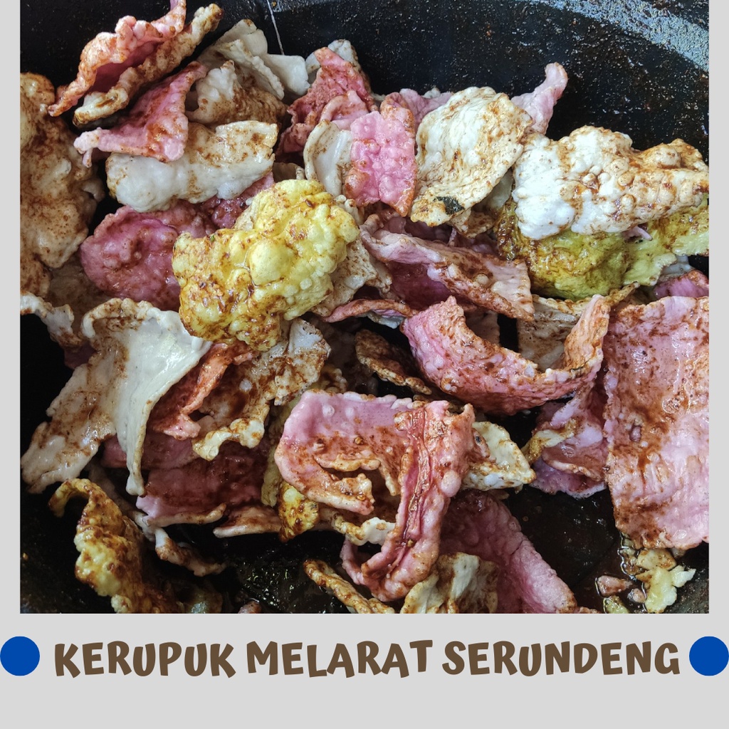 

Kerupuk Melarat Serundeng Makanan Khas Cirebon dibuat dengan pasir / Makanan Ringan Cemilan Tradisional Termurah