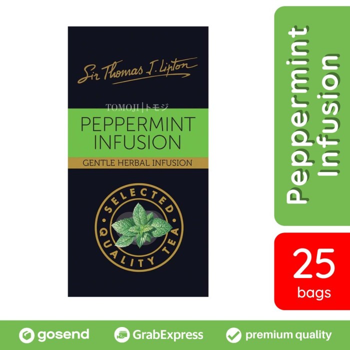 

TEH SIR THOMAS LIPTON - PEPPERMINT INFUSION - 25 BAGS