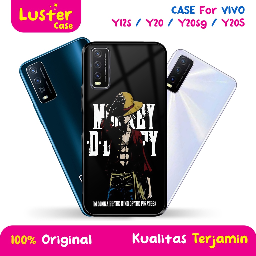 Case VIVO Y20/Y20s/Y20sG/Y12s - Casing VIVO Y20/Y20s/Y20sG/Y12s [ ONE PIECE ] Silikon VIVO Y20/Y20s/