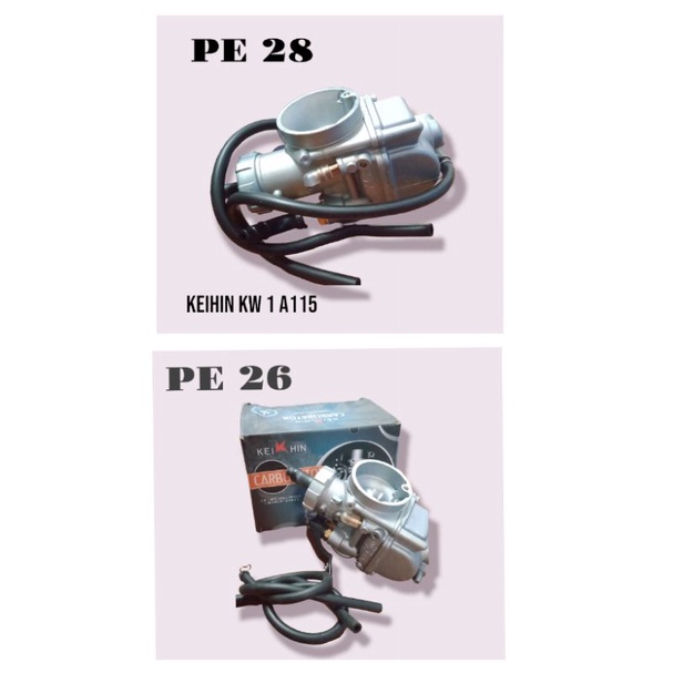 Carburator Keihin PE 26 PE 28 Carbu Karbu Karburator Keihin Japan PE 26 PE 28