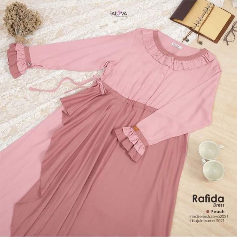 Falova Rafida Dress gamis rempel