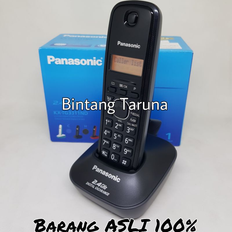 Wireless Phone Panasonic KX-TG3311ND Telepon Wireless Panasonic KX-TG3311 Telepon Panasonic TG3311