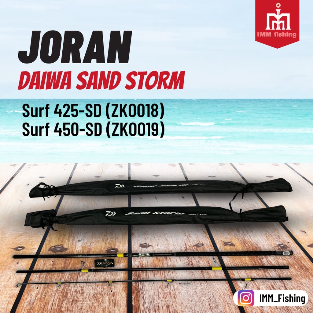JORAN DAIWA SAND STORM SURF | Stik Pancing | Fishing Rod