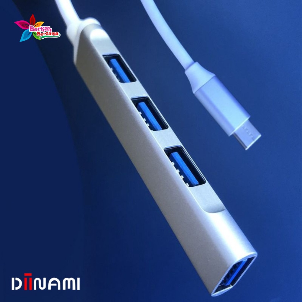 DIINAMI G05 Kabel Adapter USB Hub Type C Cable Multi Port 4 in 1 to USB 3.0 Macbook Air Pro 2020 2021 M1 BB7382