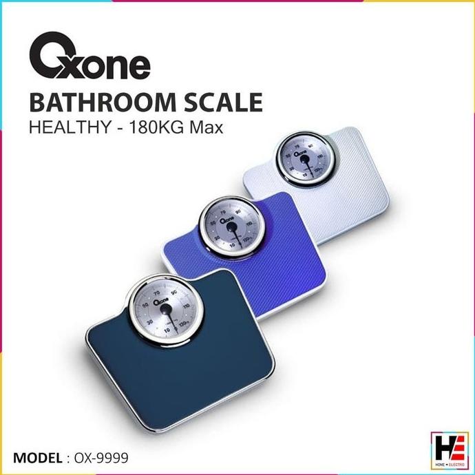 TIMBANGAN BADAN OXONE MANUAL OX-999 HEALTY BATHROOM SCALE OXONE FG546DFFDG