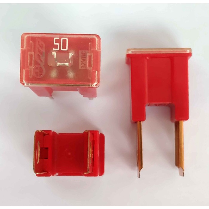 FLOSSER SEKRING PUSAT SKRING FUSE BIG MALE 50 AH RED 604850